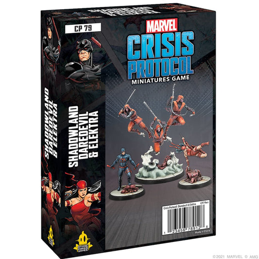 Marvel Crisis Protocol: Shadowland Daredevil & Elektra - Gamescape