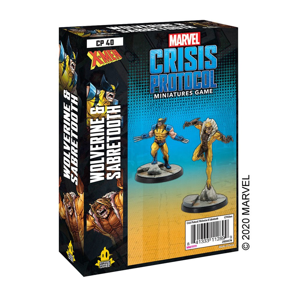 Marvel Crisis Protocol: Wolverine & Sabertooth - Gamescape