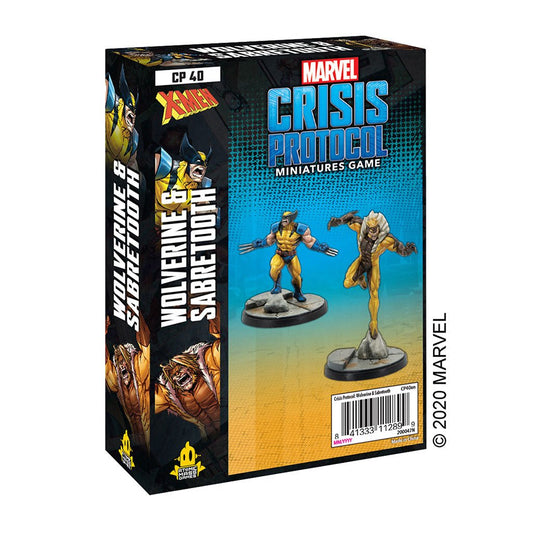 Marvel Crisis Protocol: Wolverine & Sabertooth - Gamescape