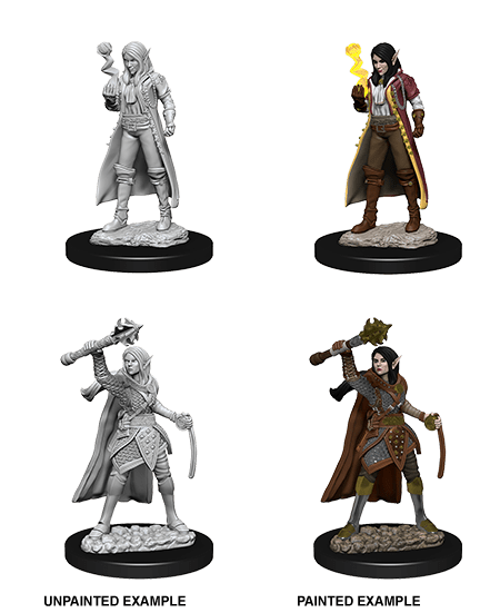 Nolzur's Marvelous Miniatures: Female Elf Cleric (Wave 10) - Gamescape