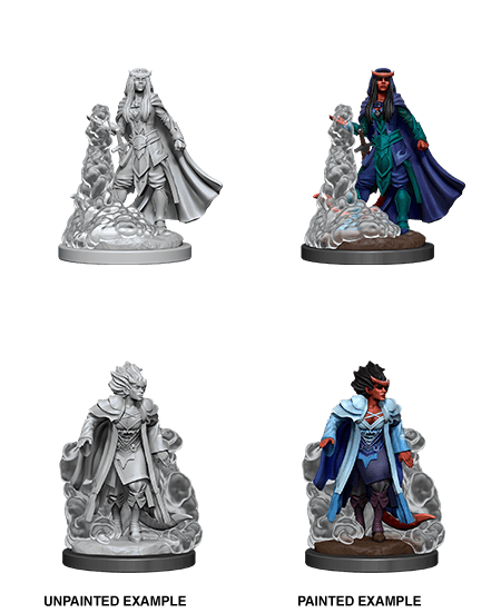Nolzur's Marvelous Miniatures: Female Tiefling Sorcerer (Wave 12) - Gamescape
