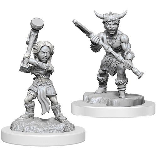 Nolzur's Marvelous Miniatures: Halfling Barbarians (Wave 18) - Gamescape