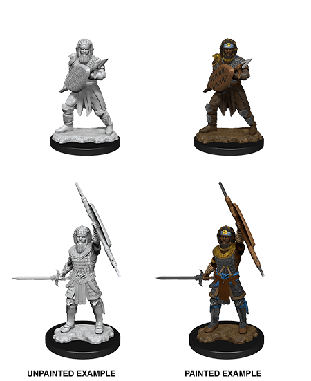 Nolzur's Marvelous Miniatures: Human Fighter Male (Wave 13) - Gamescape