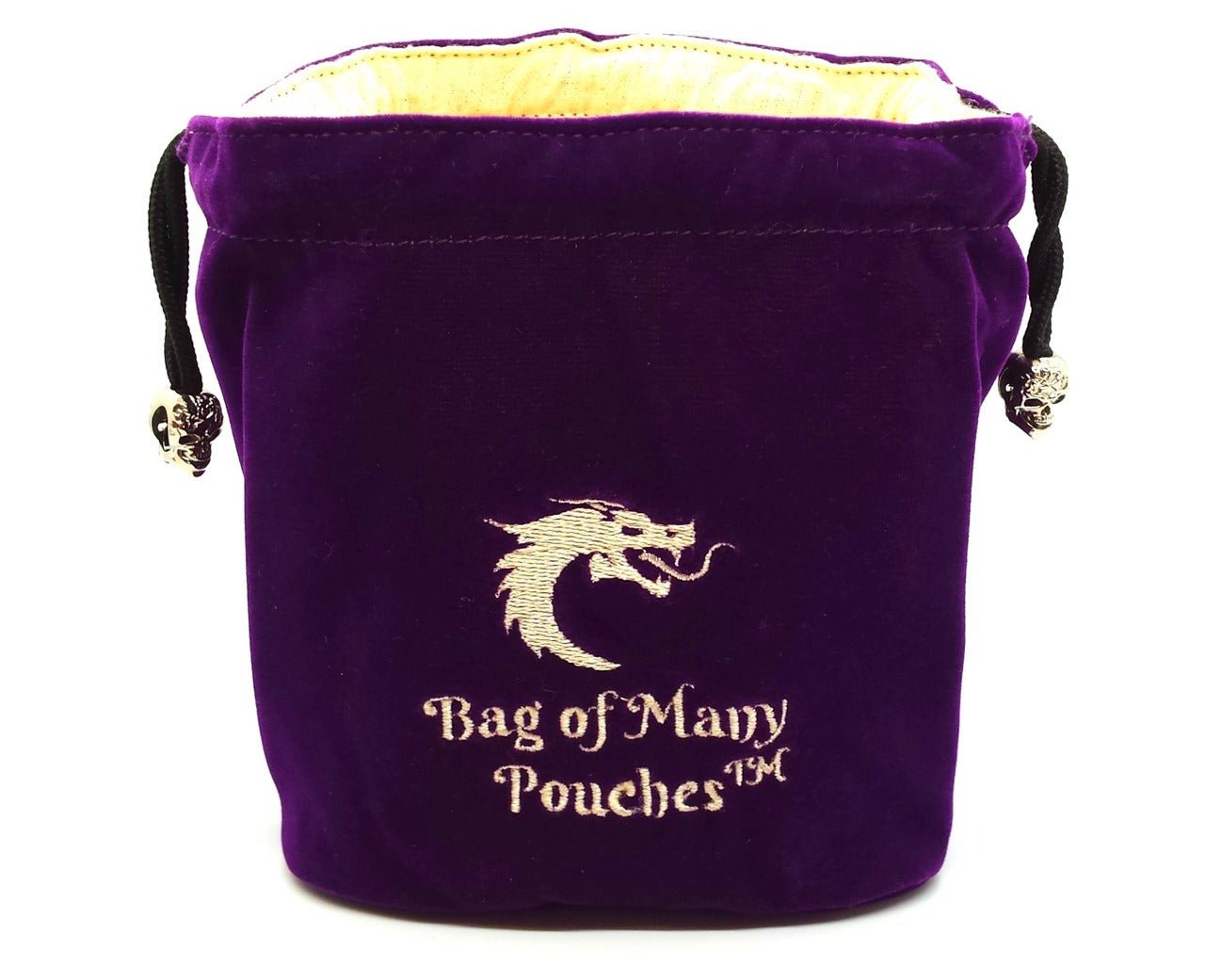 Old School Dice: Bag of Many Pouches - Purple - Gamescape
