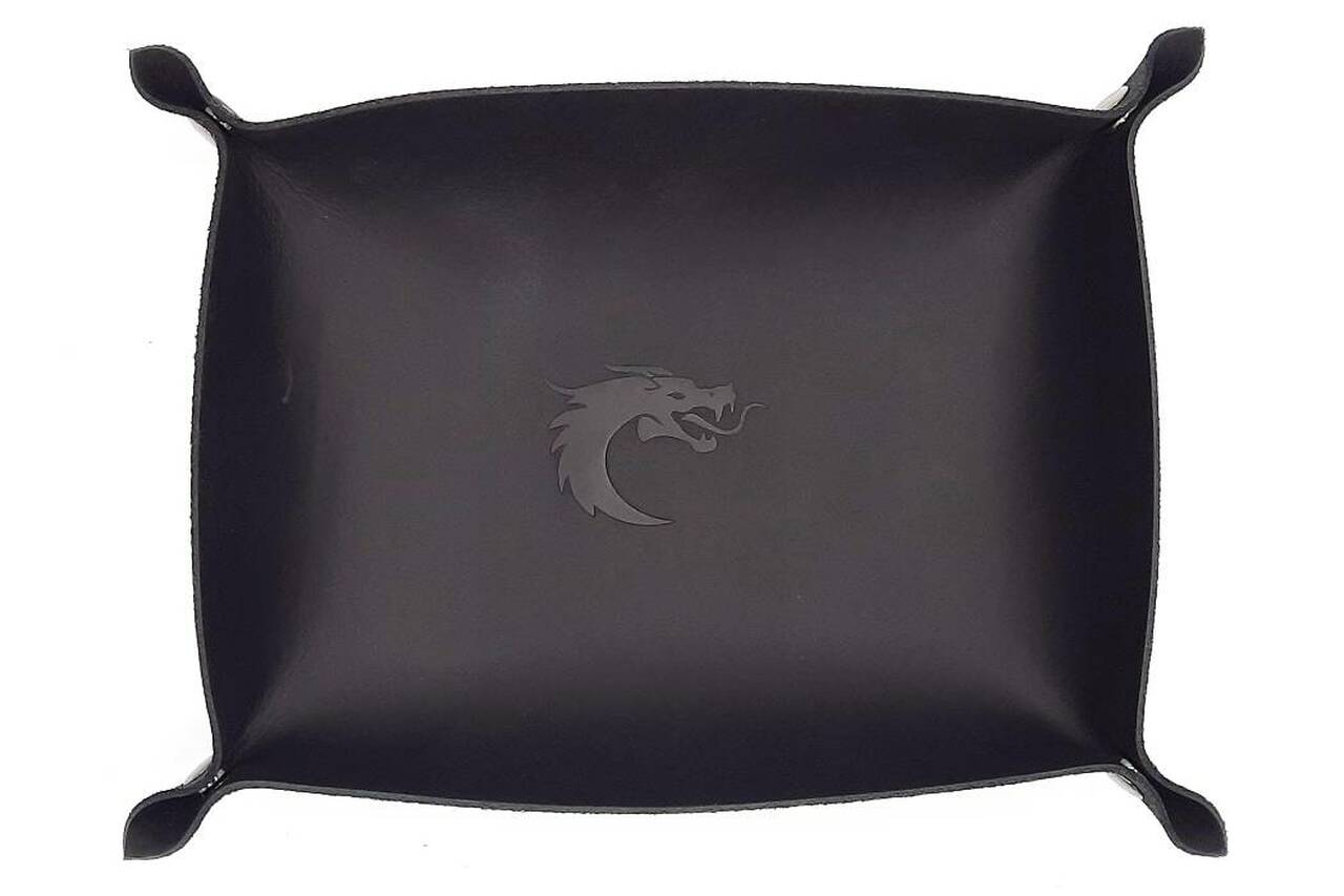 Old School Dice: Ultimate Dice Rolling Tray - Black - Gamescape