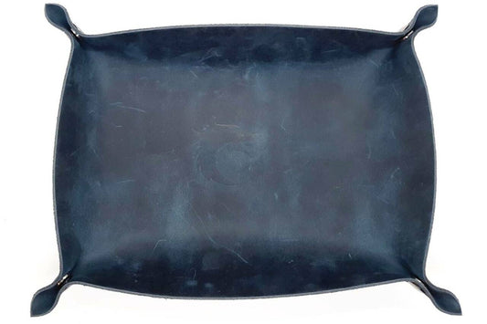 Old School Dice: Ultimate Dice Rolling Tray - Blue - Gamescape