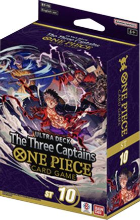 One Piece: The Three Captains Ultra Deck (ST-10) - Gamescape