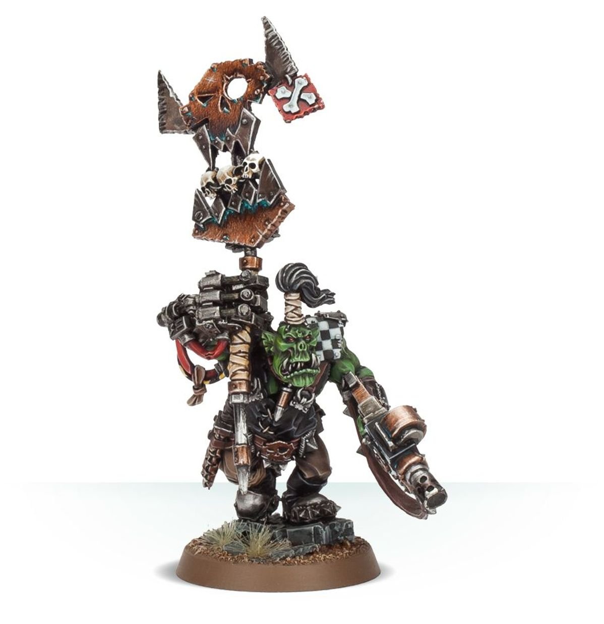 Orks: Nob with Waaagh! Banner - Gamescape