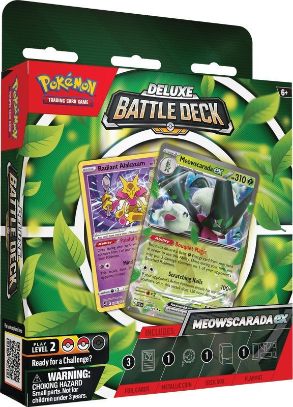 Pokémon: Deluxe Battle Deck - Quaquaval EX | Meowscarada EX - Gamescape