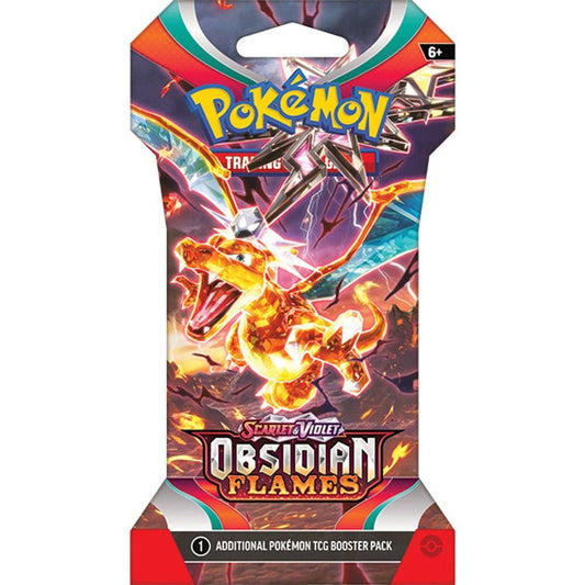 Pokémon: Obsidian Flames Sleeved Booster Pack - Gamescape