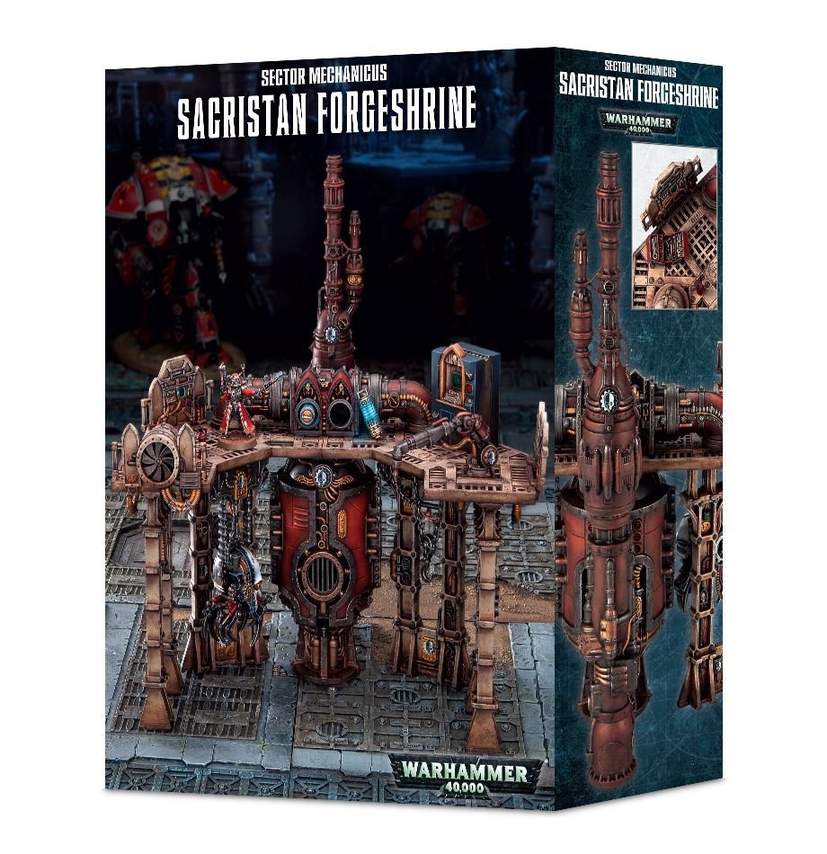 Sector Mechanicus: Sacristan Forgeshrine - Gamescape