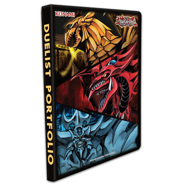 Yu-Gi-Oh! Slifer, Obelisk, and Ra 9 Pocket Duelist Portfolio
