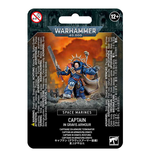 Space Marines: Captain in Gravis Armour - Gamescape