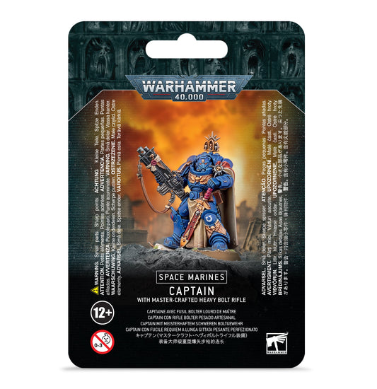 Space Marines: Captain w/ Master-Crafted Heavy Bolt Rifle - Gamescape