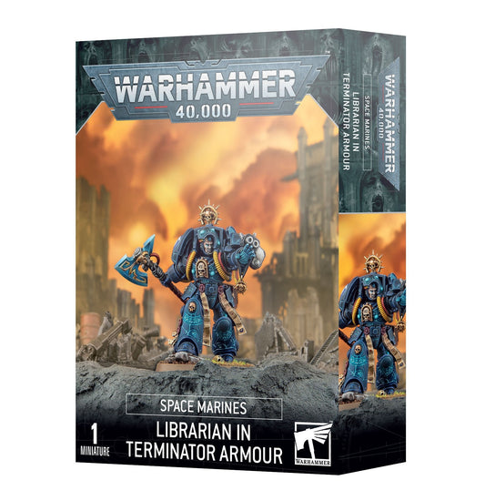 Space Marines: Librarian in Terminator Armour - Gamescape