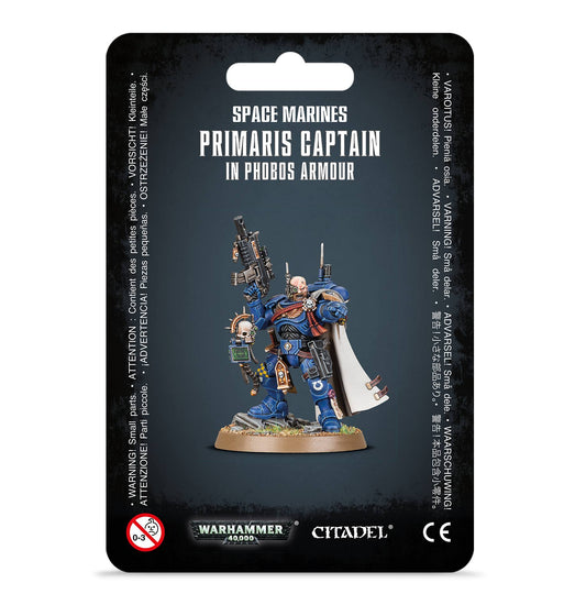 Space Marines: Primaris Captain in Phobos Armour - Gamescape