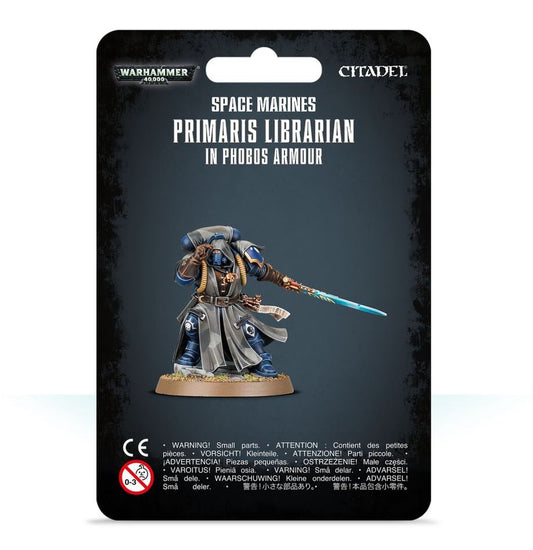 Space Marines: Primaris Librarian in Phobos Armour - Gamescape