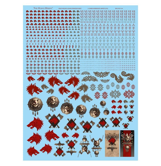Space Wolves: Legion Transfer Sheet product image