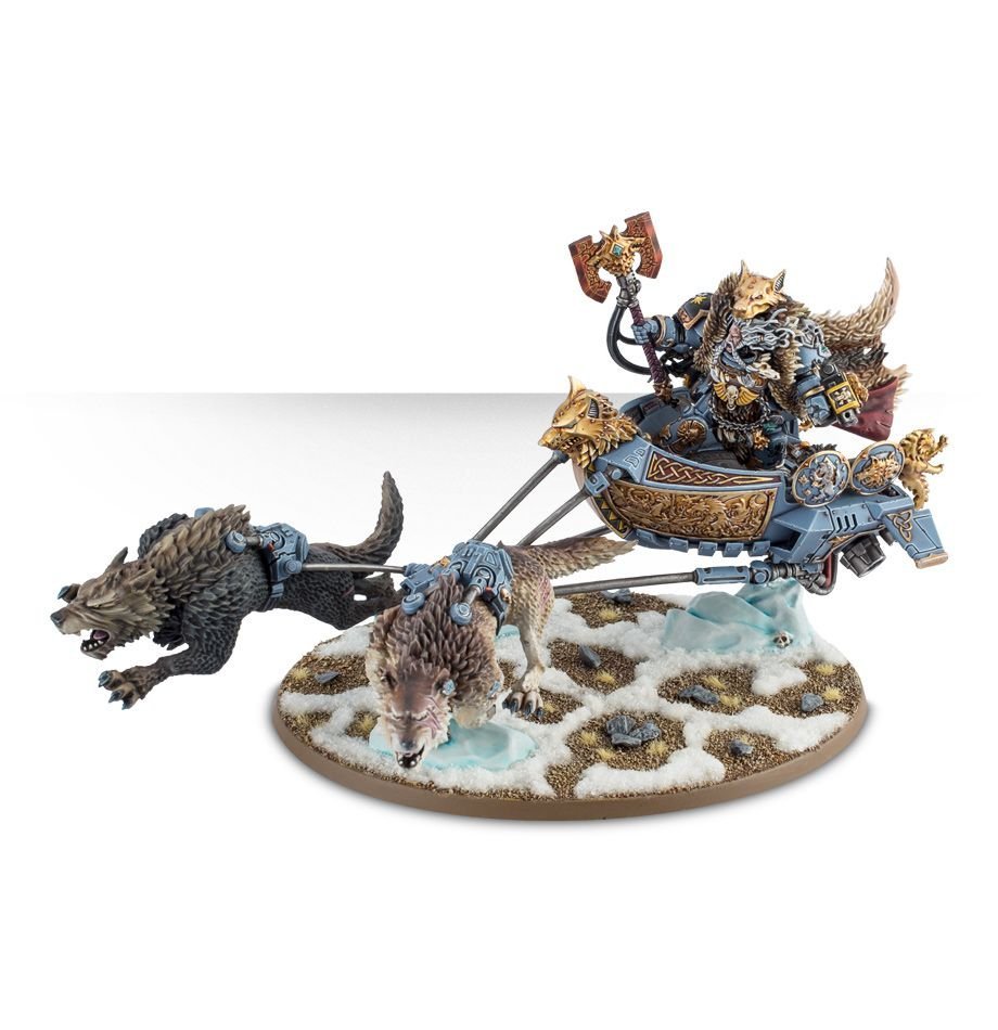 Space Wolves: Logan Grimnar on Stormrider - Gamescape