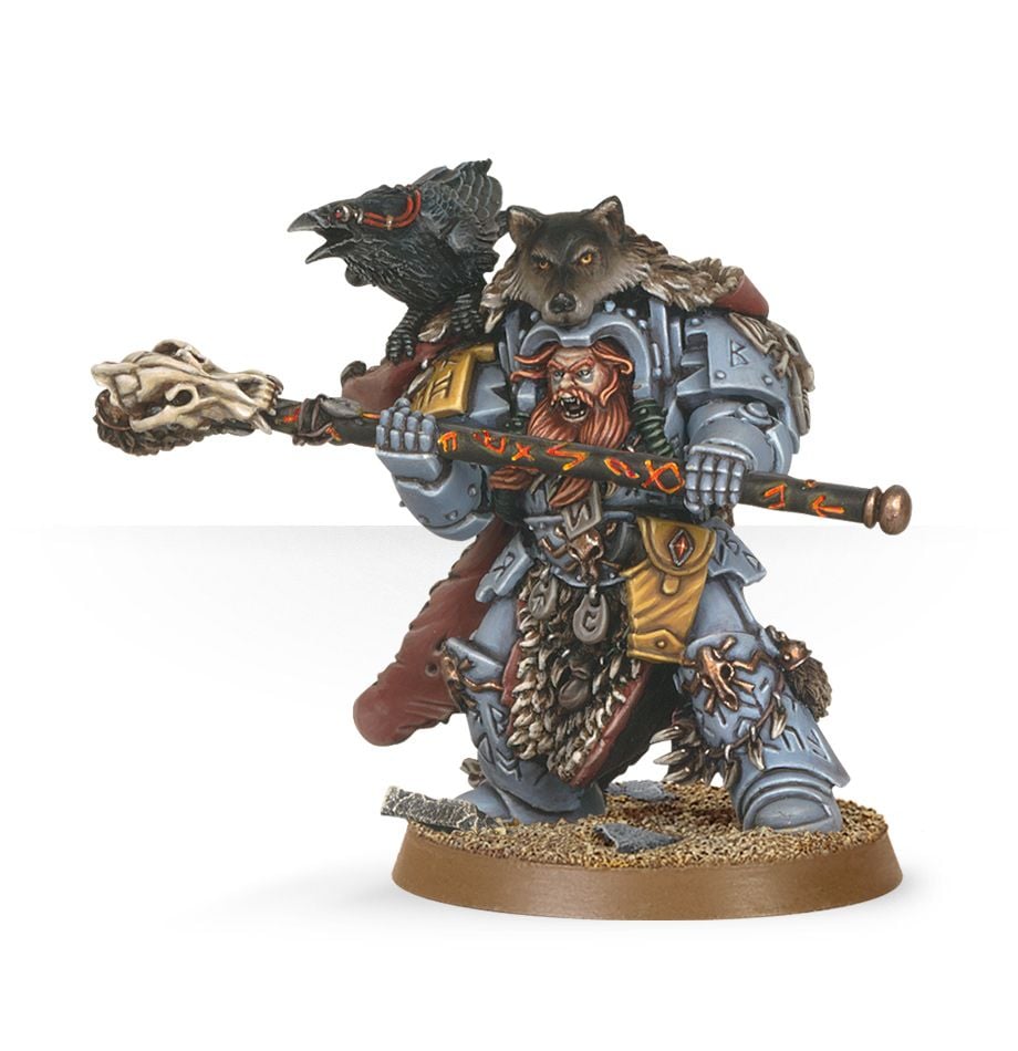 Space Wolves: Njal Stormcaller in Terminator Armour - Gamescape