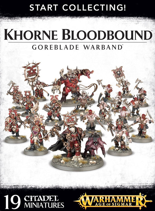 Start Collecting: Khorne Bloodbound Goreblade Warband - Gamescape
