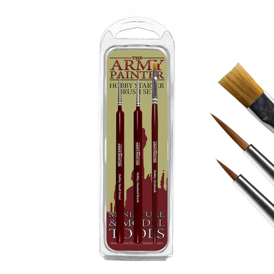 The Army Painter: Wargamer Brush - Hobby Starter Brush Set - Gamescape