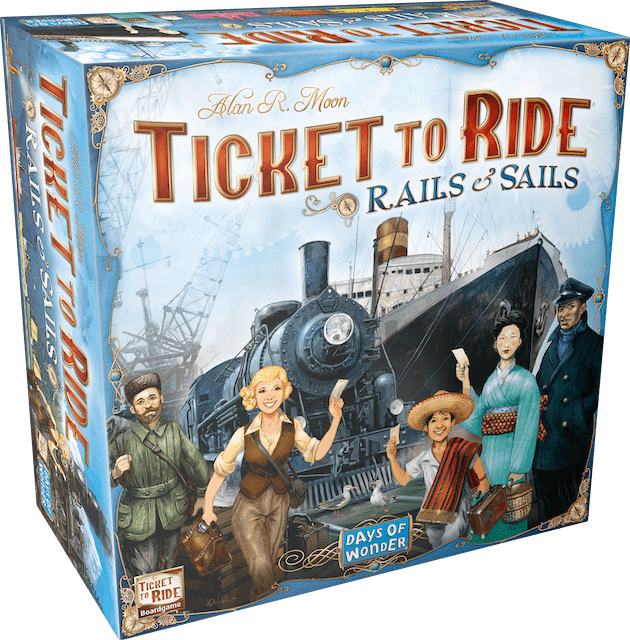 Ticket to Ride: Rails & Sails - Gamescape