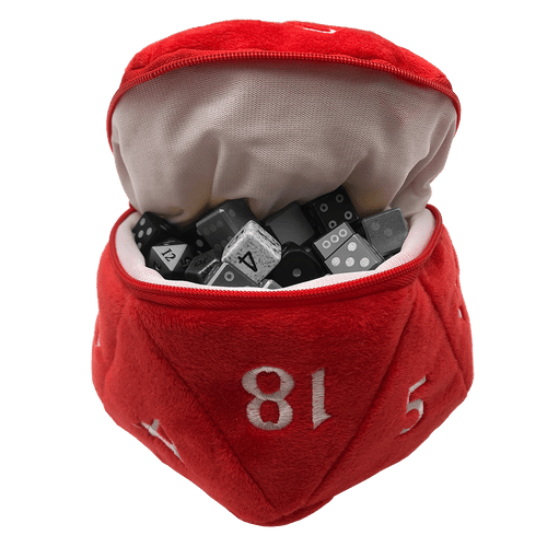 Ultra Pro: D20 Plush Dice Bag Red - Gamescape