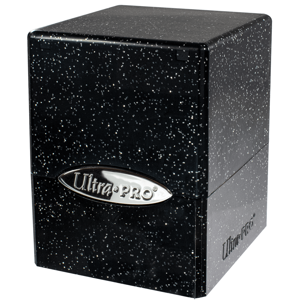 Ultra Pro: Deck Box - Satin Cube Glitter Black - Gamescape