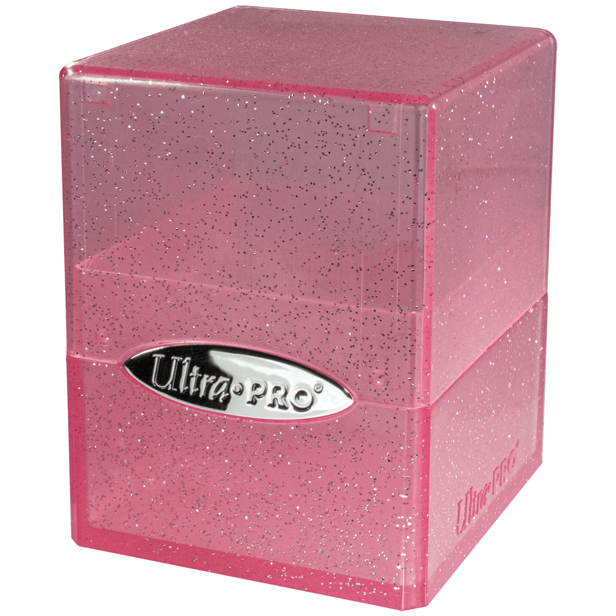 Ultra Pro: Deck Box - Satin Cube Glitter Pink - Gamescape
