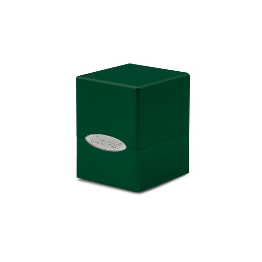 Ultra Pro Deck Box: Satin Cube Hi-Gloss Emerald Green - Gamescape