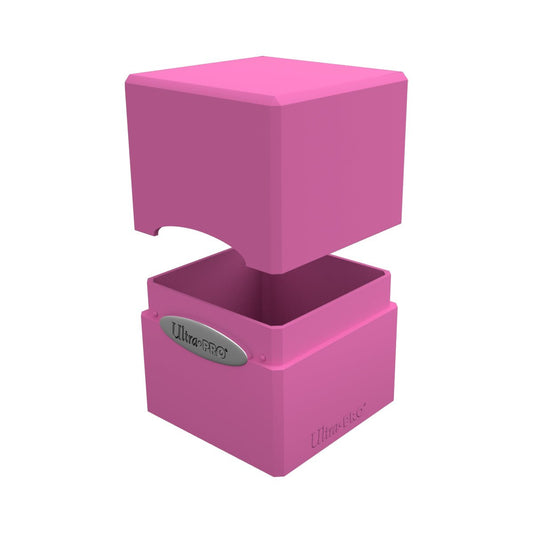 Ultra Pro Deck Box: Satin Cube Hot Pink - Gamescape