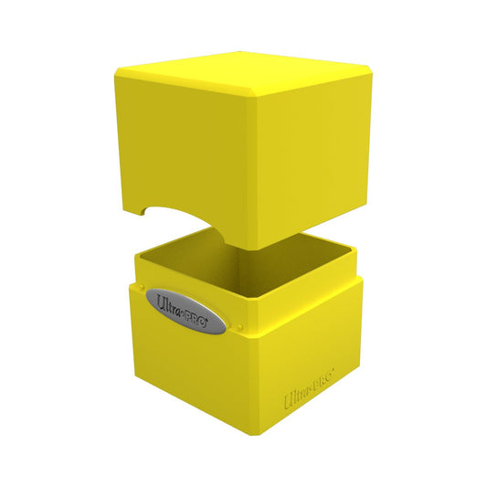 Ultra Pro Deck Box: Satin Cube Lemon Yellow - Gamescape