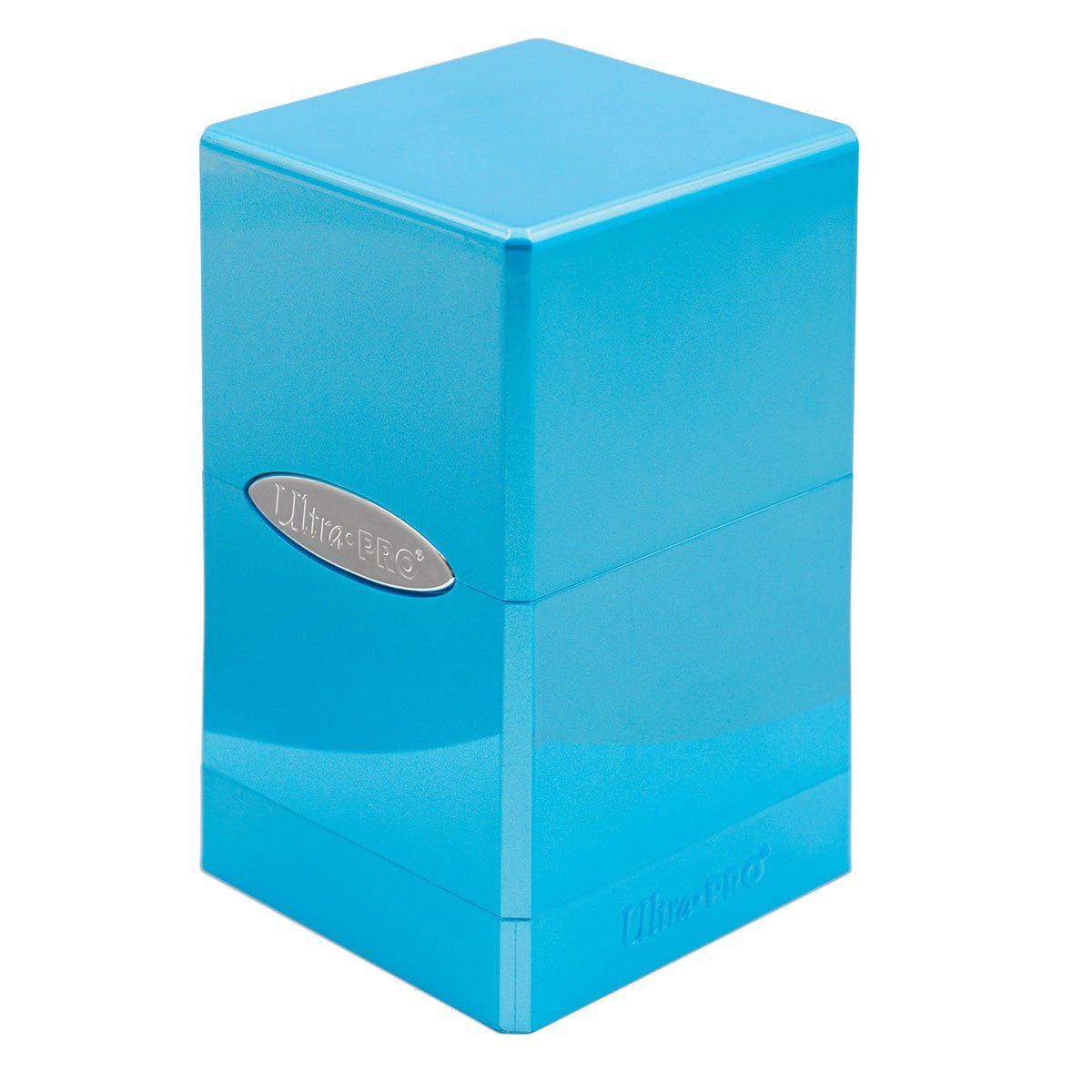Ultra Pro Deck Box Satin Tower Hi-Gloss Topaz - Gamescape