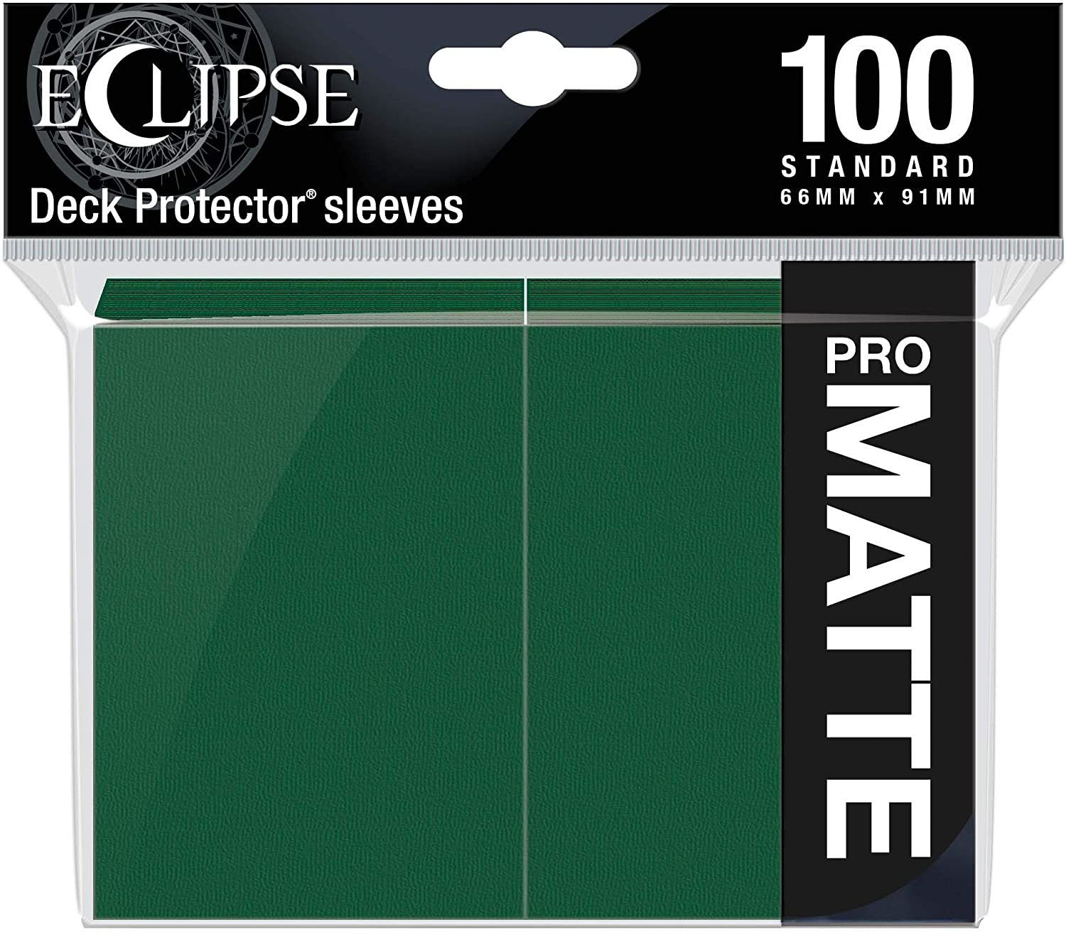 Ultra PRO Deck Protectors Pro-Matte Eclipse 100 Count Standard Forest Green - Gamescape