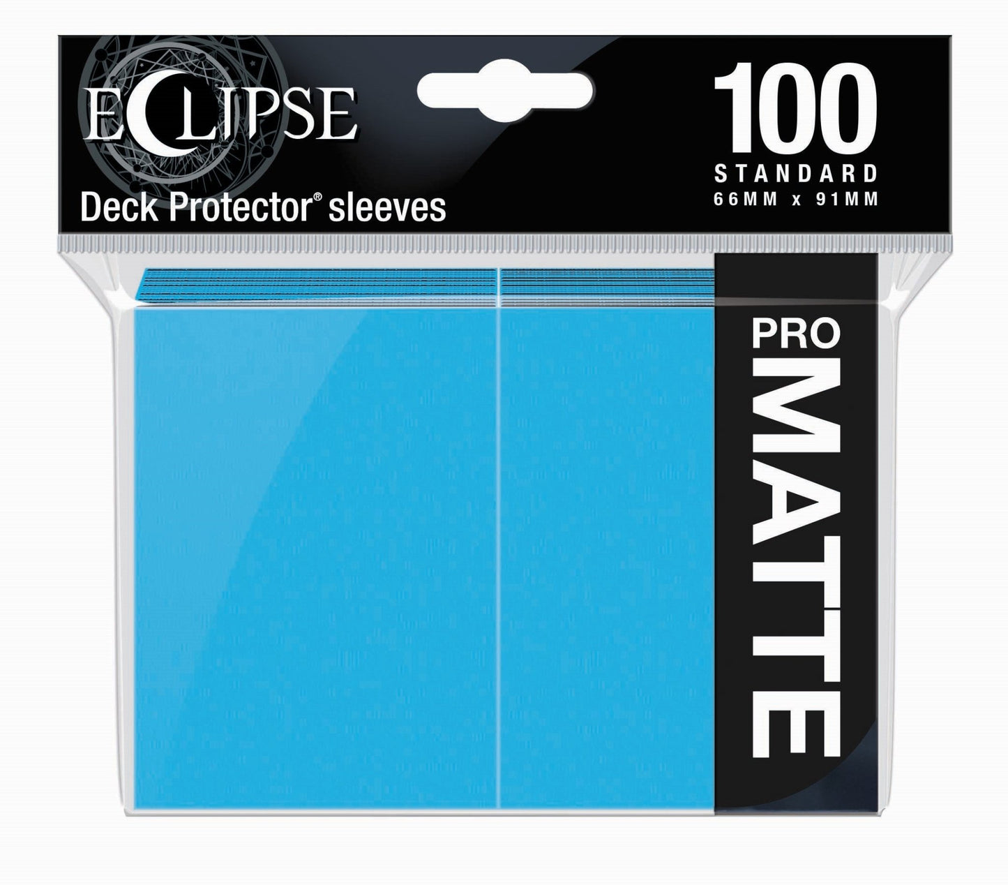 Ultra PRO Deck Protectors Pro-Matte Eclipse 100 Count Standard Sky Blue - Gamescape