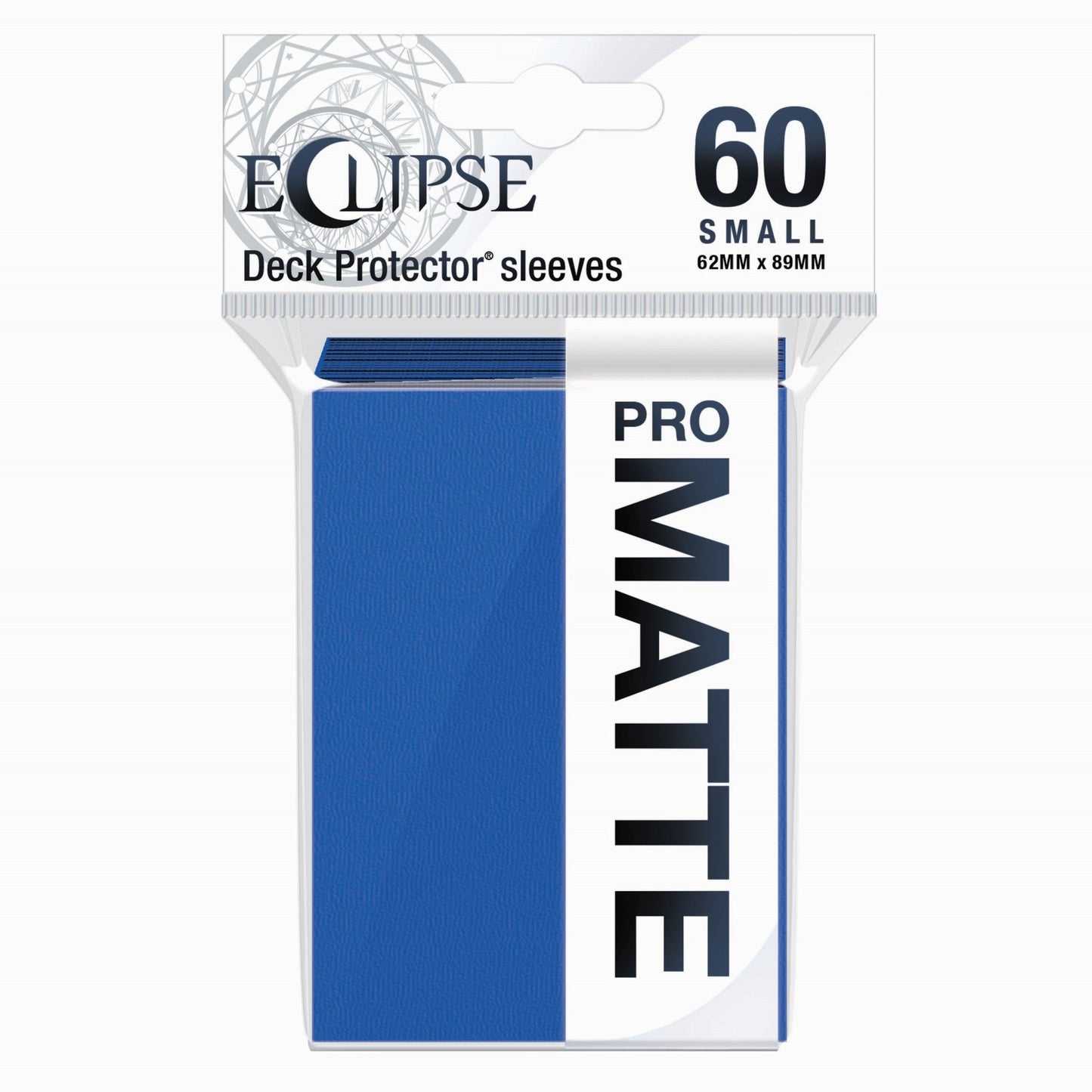 Ultra PRO Deck Protectors Pro-Matte Eclipse 60 Count Small Pacific Blue - Gamescape