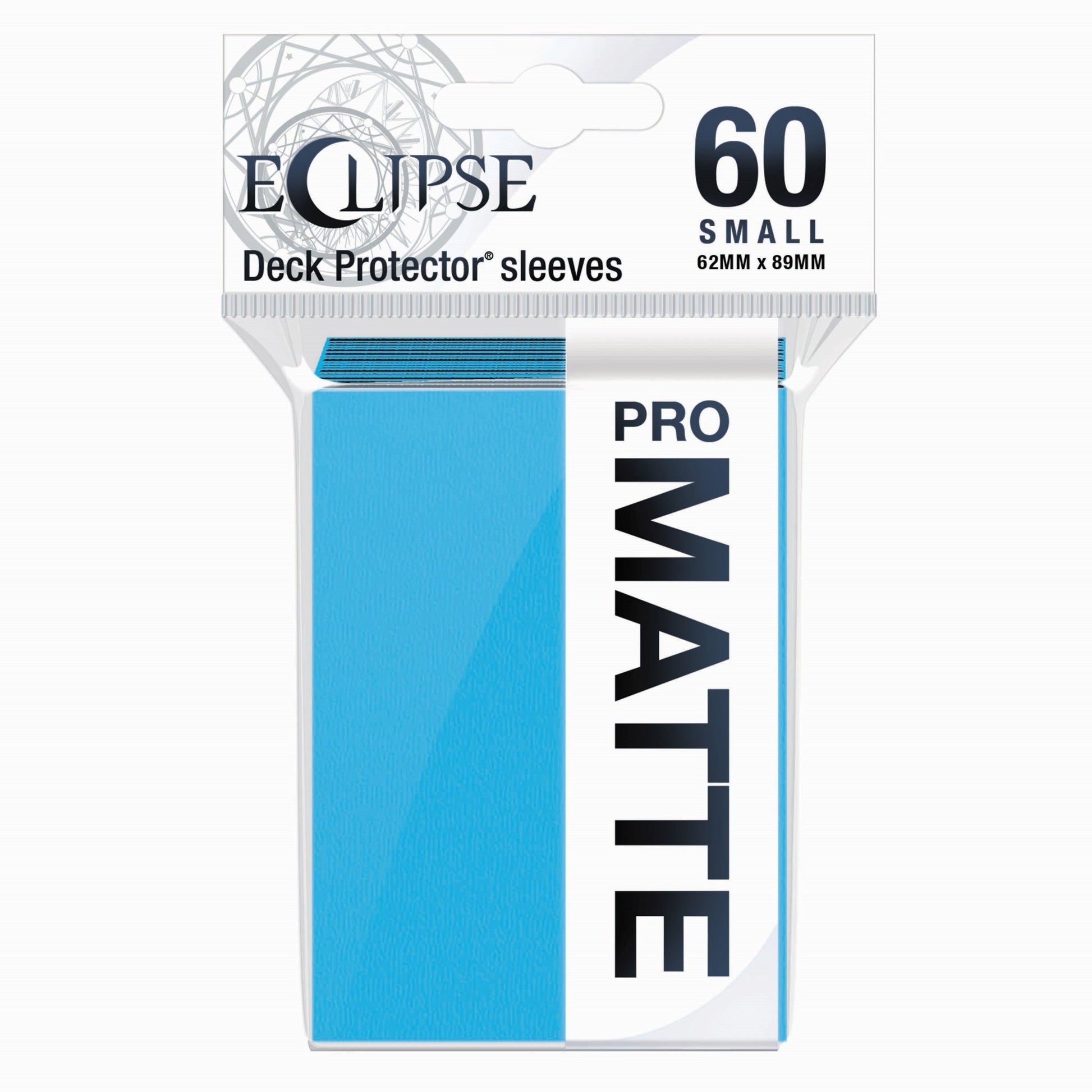 Ultra PRO Deck Protectors Pro-Matte Eclipse 60 Count Small Sky Blue - Gamescape