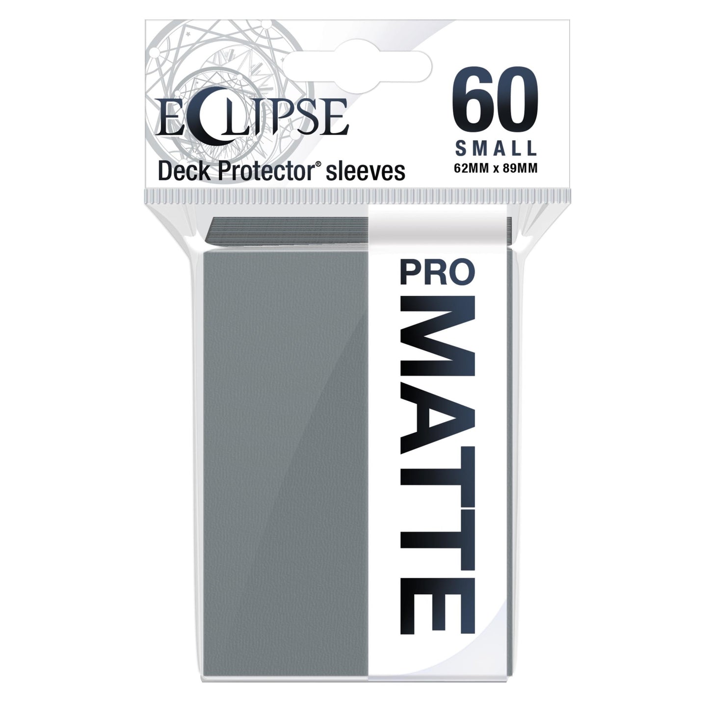 Ultra PRO Deck Protectors Pro-Matte Eclipse 60 Count Small Smoke Grey - Gamescape