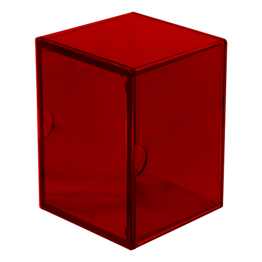 Ultra Pro Eclipse 2 Piece Deck Box 100+ Apple Red - Gamescape