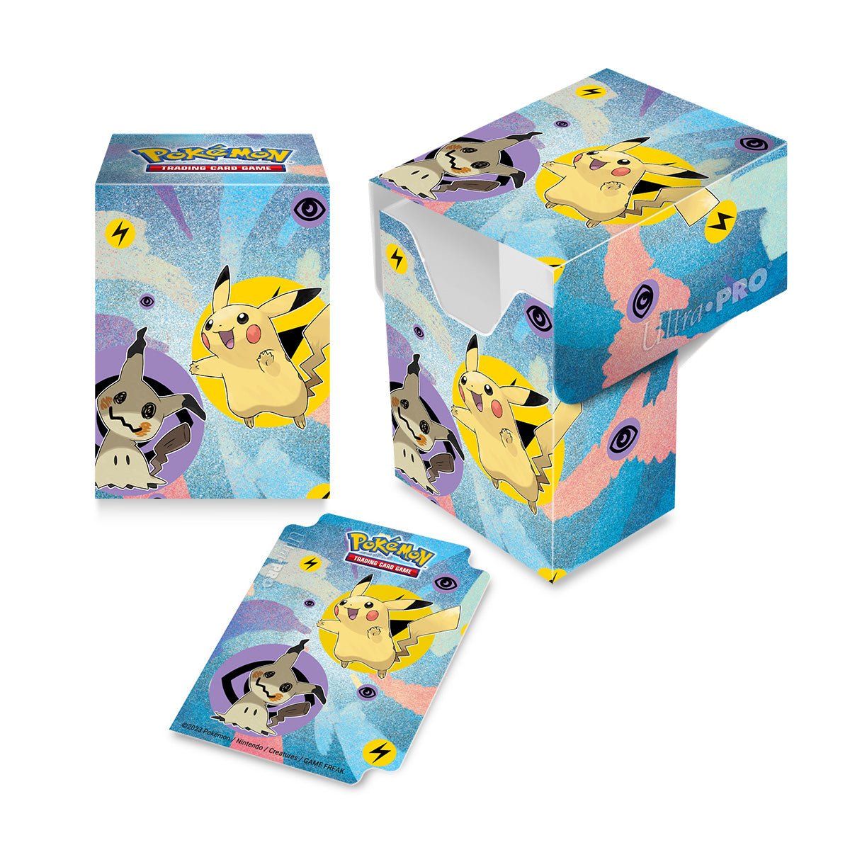 Ultra Pro: Pokemon Deck Box - Pikachu and Mimikyu - Gamescape