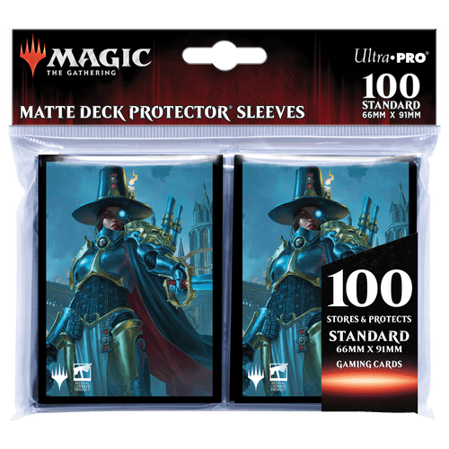 Ultra Pro Warhammer 40000 Standard Size Deck Protectors 100CT - Inquisitor Greyfax - Gamescape
