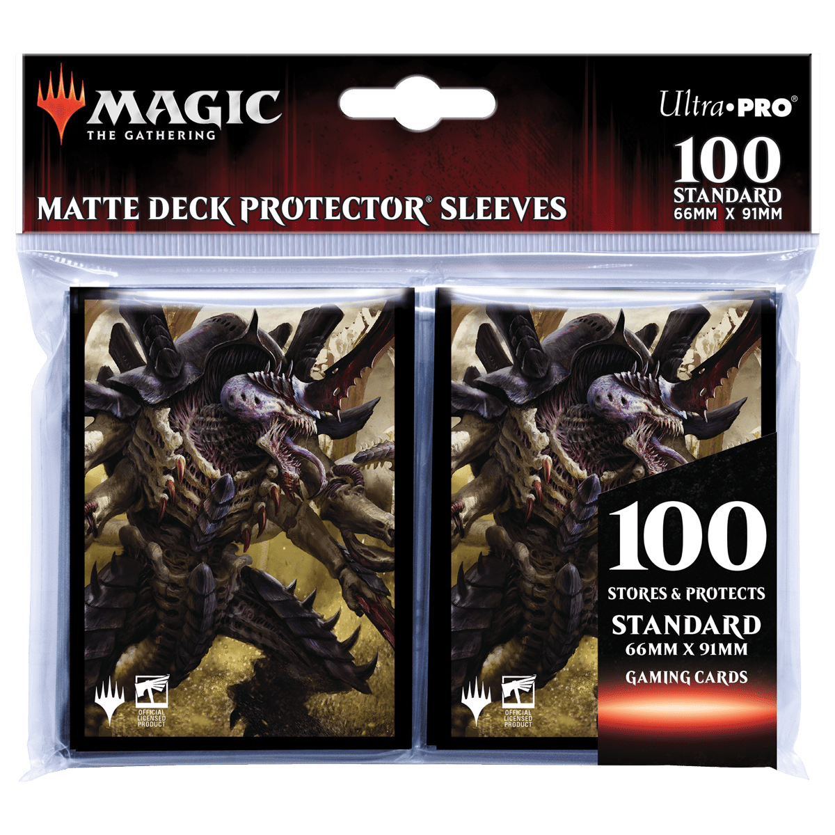 Ultra Pro Warhammer 40000 Standard Size Deck Protectors 100CT - The Swarmlord - Gamescape