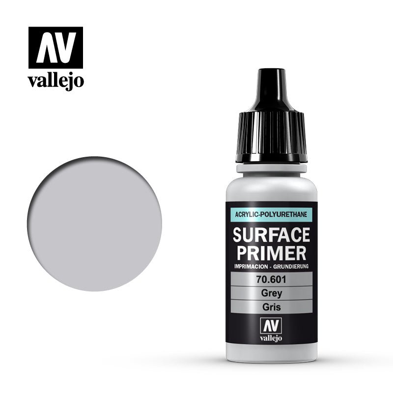 Vallejo: Grey Surface Primer 200mL - Gamescape