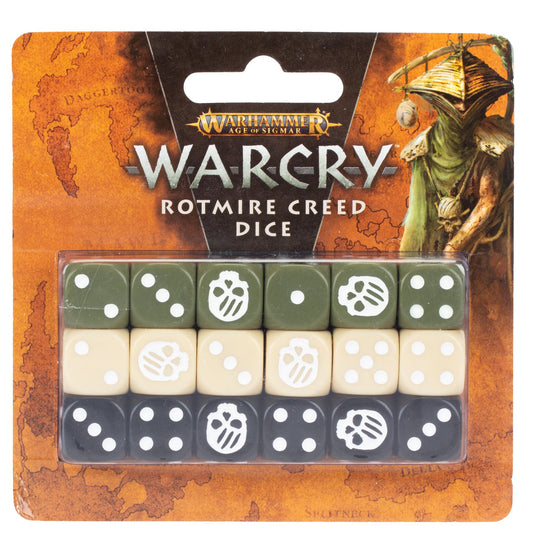 Warcry: Rotmire Creed Dice - Gamescape