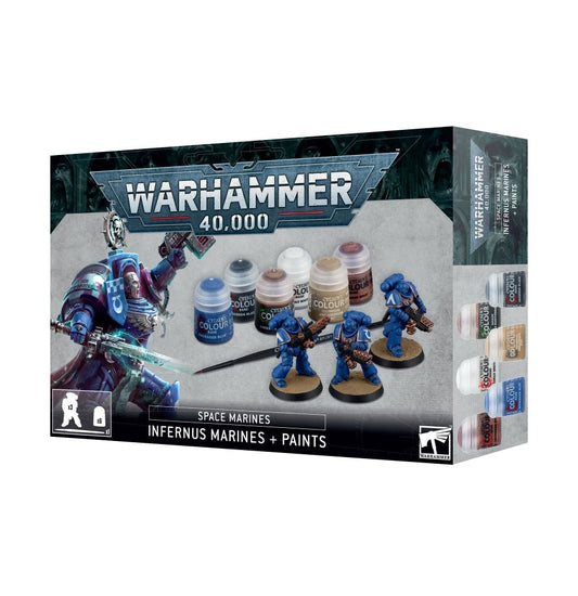 Warhammer 40,000: Infernus Marines + Paints Set - Gamescape