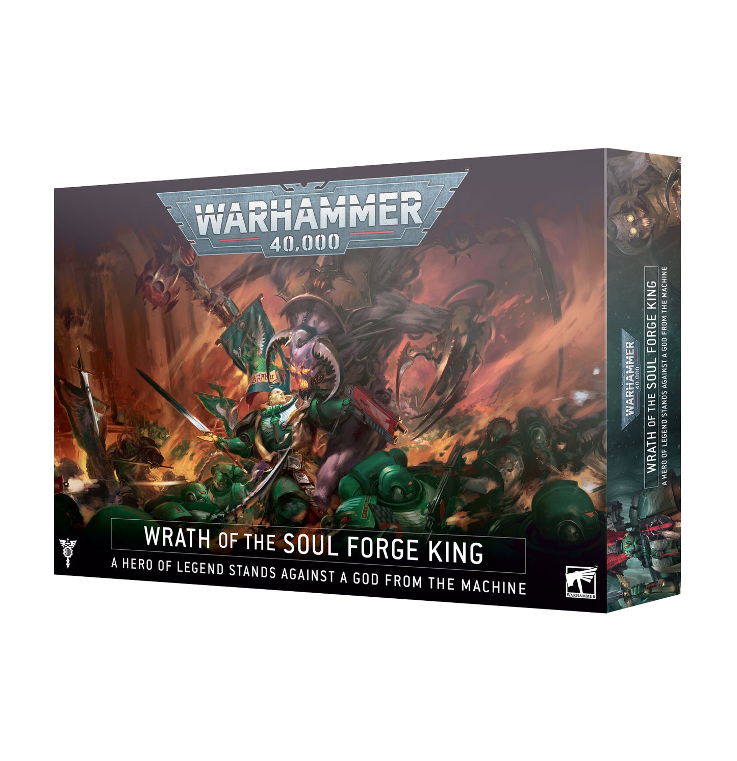 Warhammer 40,000: Wrath of the Soulforge King box cover image.