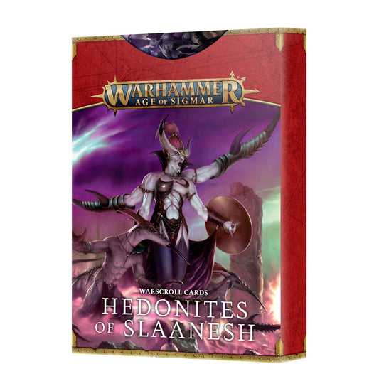 Warscroll Cards: Hedonites of Slaanesh (3rd Edition) - Gamescape