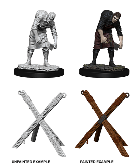 WizKids Deep Cuts Unpainted Miniatures: Assistant & Torture Cross (Wave 6) - Gamescape