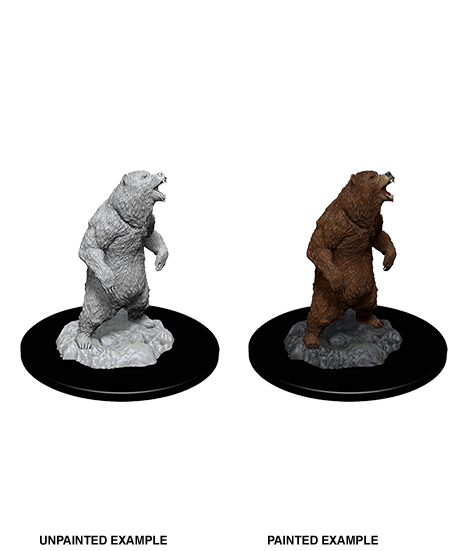 WizKids Deep Cuts Unpainted Miniatures: Grizzly (Wave 7) - Gamescape